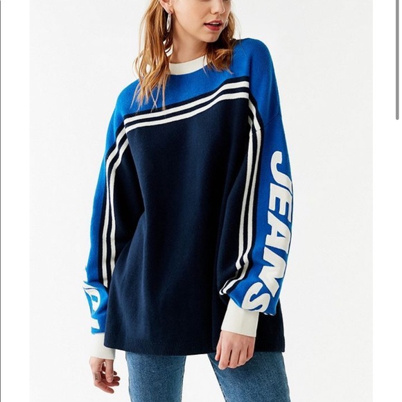 Oversized Tommy jean sweater - Picture 2 of 5